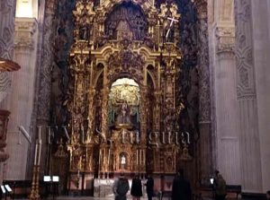 Retablo en la Iglesia del Salvador de Sevilla