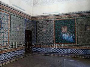 Magnífica sala de azulejos de la Casa de Pilatos