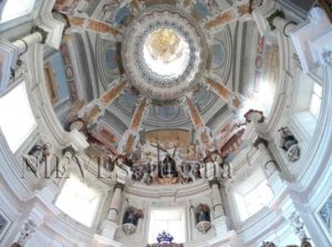 Dome of the Church of San Luis de los French in Seville