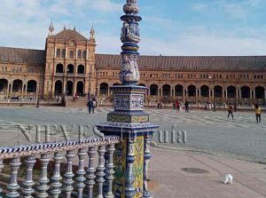 Plaza of Spain of Seville