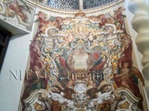 Frescos de la Iglesia de San Luis de los franceses en Sevilla