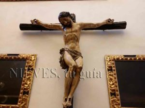 Cristo del interior de la Iglesia del Salvador de Sevilla