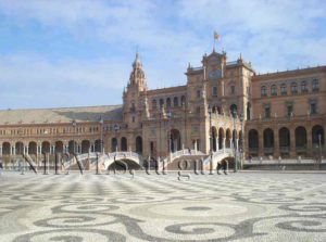 Plaza of Spain of Seville