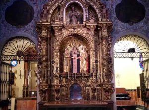 Santas Justa y Rufina en la Iglesia del Salvador de Sevilla