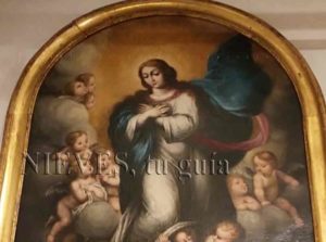 Pinturas al óleo de la Iglesia del Salvador de Sevilla