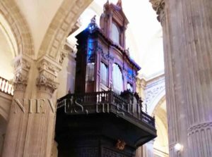 Orgue musical de l'église du Sauveur de Séville