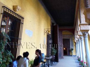 Interior patio Palacio de las Dueñas