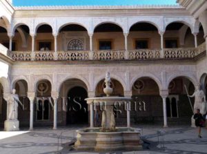 Courtyard of the fountain in the House of Pilate