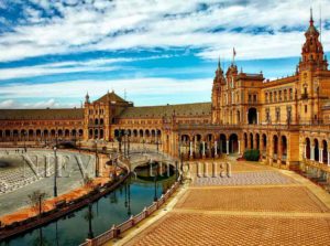 Plaza of Spain of Seville