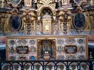 Altar and Treasures of the Church of San Luis of the French in Seville