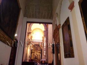 Vista interior de la Iglesia del Salvador de Sevilla