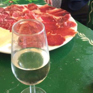 Tapa au jambon Serrano à Séville